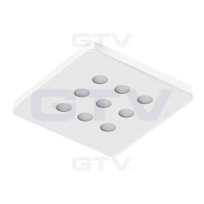 GTV Светод. светил Evita 9 диодов белый 12V DC 2.2W 9 SMD5630 пластик LD-EI09CB-