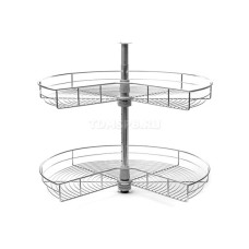 Карусель 3/4 d=710, хром LS2.3/4 CP