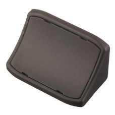 GTV Уголок пластиковый двойной 677 черный,PM-NAR1004-677