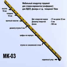 МК-03 Мебельный кондуктор система