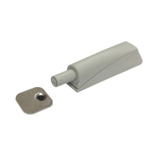 Механизм PUSH TO OPEN MAGNET, под прикручивание, короткий ход, серый