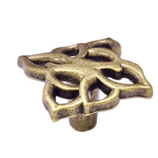 SETE Ручка KARLA светлая бронза кнопка ZnA1, RM-KARLA01-04
