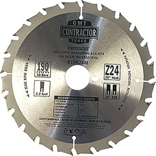 СМТ Диск пильный 190х2.2/1.4х30 Z24 ATB(без инд. упаковки) по дереву К19024M-Х10