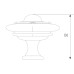 SETE Ручка-кнопка SOLOMEYA, d=40мм, серебристая, ZnAl, RM-SOLOMEYA-80