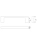 SETE Ручка 819 черная скоба 160 мм ZnAl, RM-819160-20 SETE Ручка 819 черная скоба 160 мм ZnAl, RM-819160-20