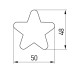 GTV Ручка мебельная UM-STAR звезда, розовый GTV Ручка мебельная UM-STAR звезда, розовый