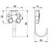 GTV Крючок WM-CAR автомобиль, красный
