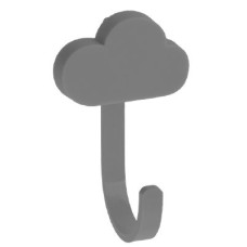 GTV Крючок WM-CLOUD облако, серый