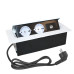 SETE Удлинитель настольный встраив.,2 гнезда, 2*USB, БЕЛЫЙ,с кабелем SBT-R2UC-10 SETE Удлинитель настольный встраив.,2 гнезда, 2*USB, БЕЛЫЙ,с кабелем SBT-R2UC-10