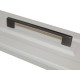 SETE Ручка 819 черный никель скоба 128 мм ZnAl, RM-819128-07