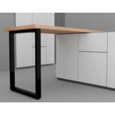Опора LOFT П-образная, усиленная 725х595мм, черный
