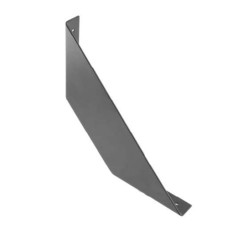 GTV Полкодержатель FLAT, 200*200 мм, черный матовый