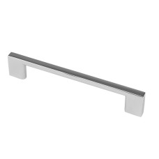 SETE Ручка 819 хром скоба 128 мм ZnAl, RM-819128-01