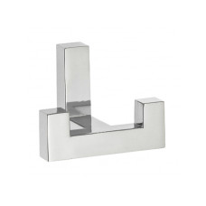 SETE Крючок 2-х рожковый K-6085L, матовый хром