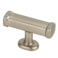 SETE Ручка 224 матовый никель кнопка ZnAl, RM-22401-02