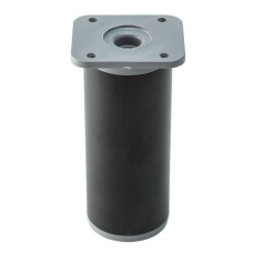 SETE Ножка регулируемая круглая, d=40, Н=100, черная, NS-036100-20