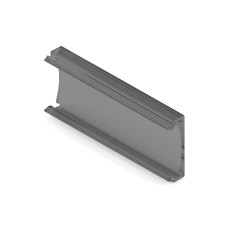 GOLA LED Рассеиватель полки с подсветкой vA, L=2700, Чёрный матовый