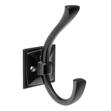 Крючок KR 0390 BL матовый черный