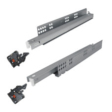 Направляющая PUSH TO OPEN скрытый монтаж с 3D регулировкой п.в. L-500 SLIDESET, SETE