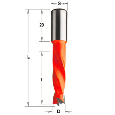 Сверло глухое Delta-Tools 10*10*70mm L (левое)