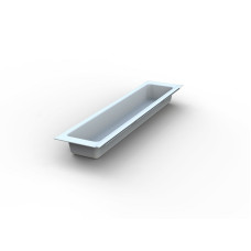 Лоток для столовых приборов Traybond 107х480мм, 1 секция, белый