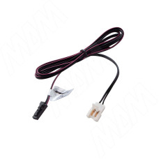 Провод с разъемом LED для ленты 8 мм,папа-12V, 1000 мм