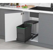 S-2571-А Ведро Large Busket шир. 400 (260*440*400) антрацит