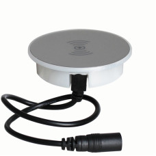 SETE Беспроводная зарядка, круглая, серый, SBT-RCH-05