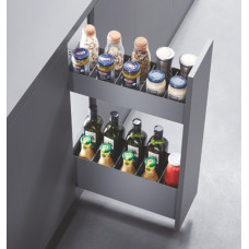 Бутылочница 200мм PURE-PRO HK, глуб.450мм, 40кг., серая DTC HK450A200Z01.E30