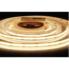 Лента светодиодная COB 480LED 12V, 14W, 8мм теплый белый IP20 AQ